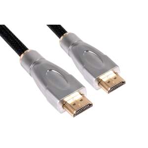 Club3D CAC-1311 Premium High Speed HDMI 2.0 4K 60Hz UHD Kabel 1m / 3.28 ft, schwarz, silber - Club3D