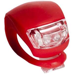 Elemes kerékpár lámpa, piros