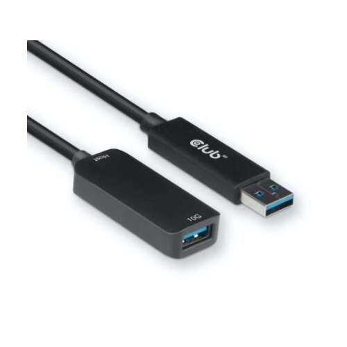 Club 3D CAC-1411 USB 3.2 Gen 2 hosszabbító kábel, 5m, fekete