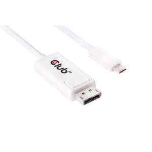 CLUB3D USB Type C DisplayPort adapter, Fehér - Club3D