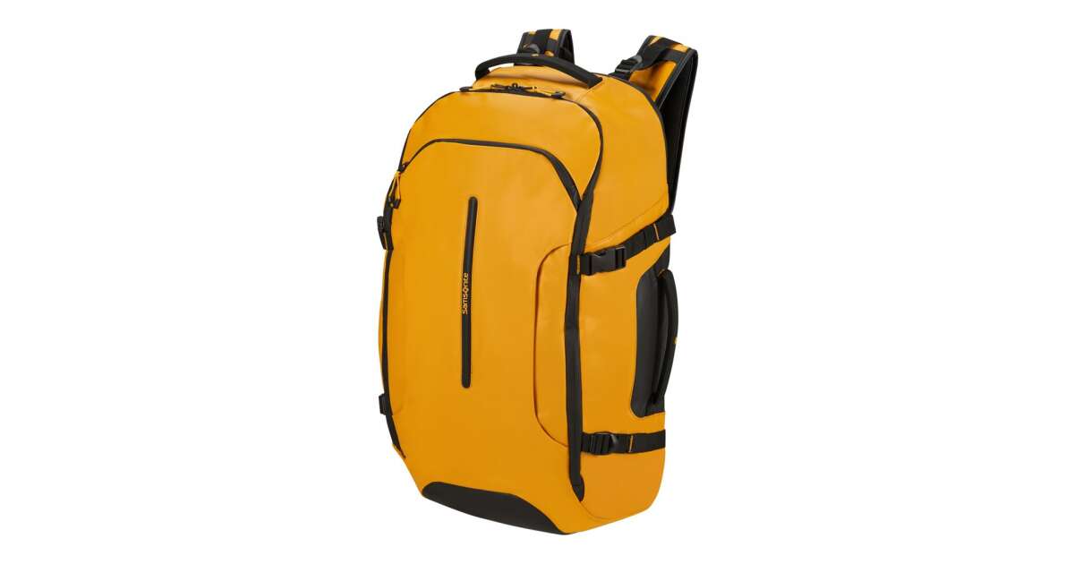 Samsonite notebook backpack 142897-1924, travel backpack m 55l  (yellow) -ecodiver 142897-1924