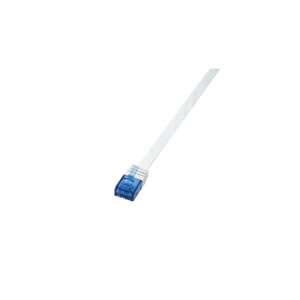 LogiLink CF2061U Cat6 UTP patch cable, white, 3m - Computers and Accessory