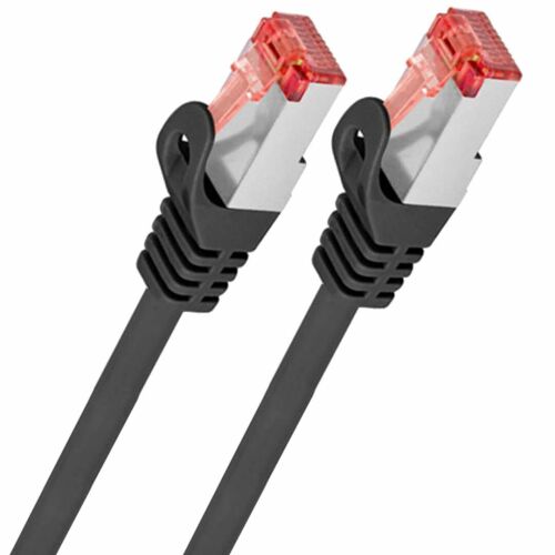 Lanberg S/FTP kat.6 patchcord 3m LSZH CU Fluke passed czarny