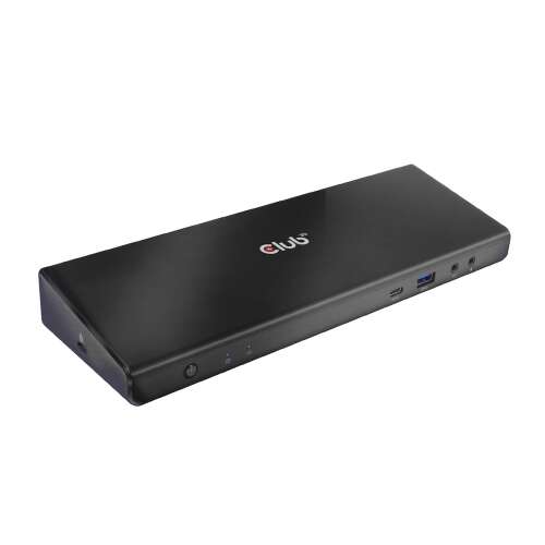 Stacja dokująca i replikator portów CLUB3D CSV-1562 Dokowanie USB 3.2 Gen 1 (3.1 Gen 1) Type-C Czarny