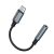 USB-C - 3,5 mm-es mini jack adapter - fekete 153229682