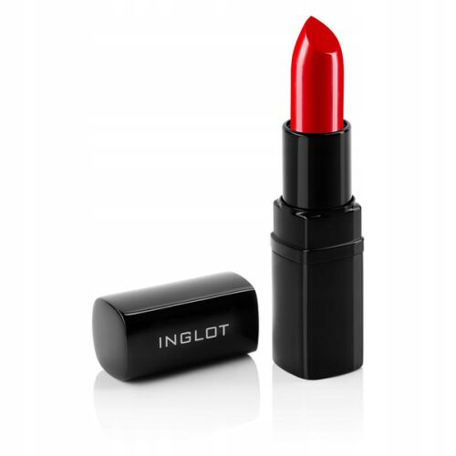 INGLOT NF 127 piros rúzs, gazdag színnel és tartós viselettel - Száj
