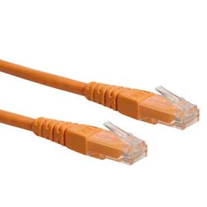 ROLINE 1.0m Cat6 UTP hálózati kábel Narancssárga 1 M U/UTP (UTP) 44070061 