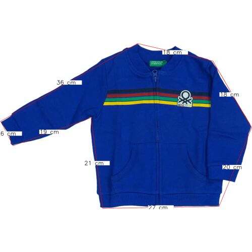 Benetton Fiú Pulóver (Méret: 86)