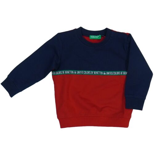 Benetton Fiú Pulóver (Méret: 80)