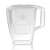 Dafi water filter pitcher, 4 liter capacity, white