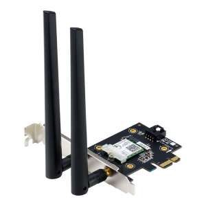 ASUS PCE-AX3000 Internes WLAN / Bluetooth 3000 Mbps 80022408 PCI Netzwerkkarten