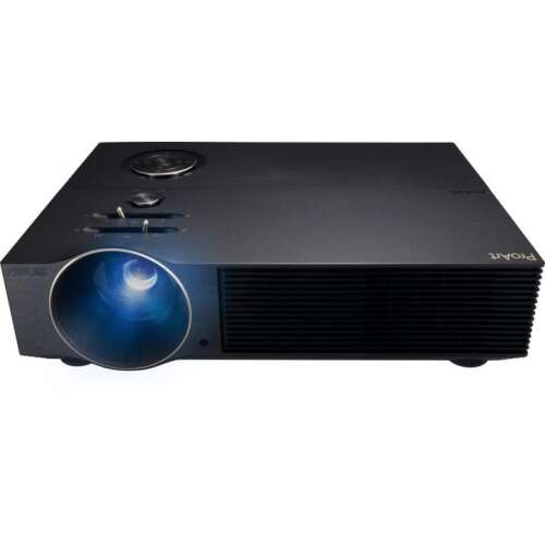 ASUS ProArt A1 projector, black, front view
