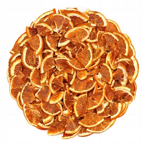 Szárított ehető narancsnegyedek - 250g