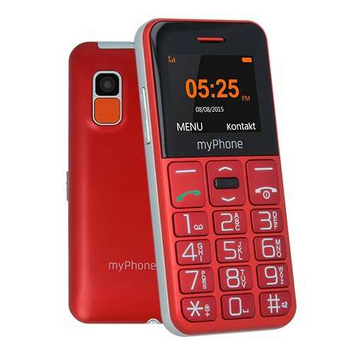 MyPhone Halo Easy Mobiltelefon, Rot