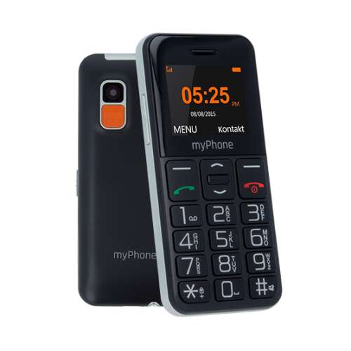 MyPhone Halo Easy Mobiltelefon, Fekete