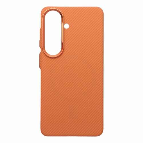 Telefontok Samsung Galaxy S26  - KEVLAR MagSafe kompatibilis narancs szilikon hátlap tok 153380157 