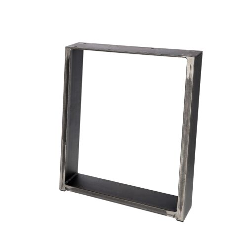 SLAN acél bútorláb 40x45 cm, ferde nézet - Bútorláb