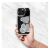 Teddy Bear iPhone 16 Pro Max csillogó köves tok, ezüst 153464015