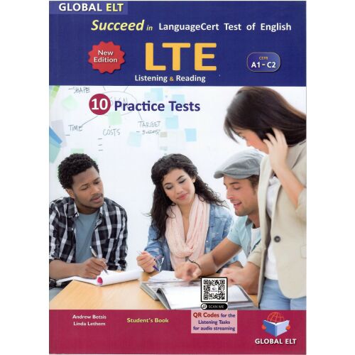 Succeed in LanguageCert LTE gyakorló tesztek, CEFR A1-C2, Új kiadás - Nyelvkönyv és szótár