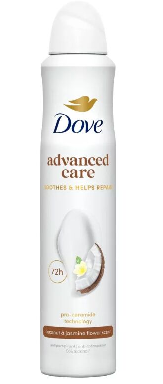 E-shop Dove Advanced Care Kokos &amp; Jazmín Dezodorant 200ml