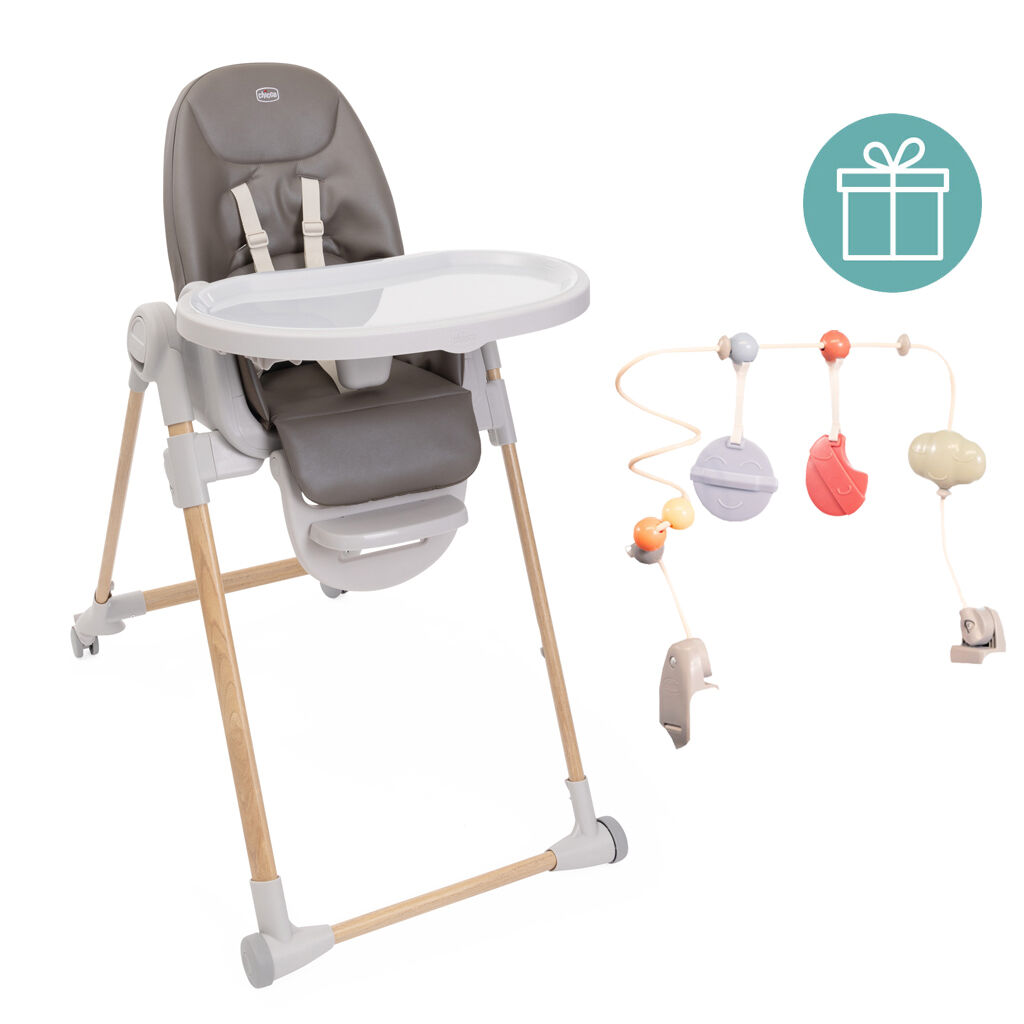E-shop CHICCO Jedálenská stolička Polly Armonia - Škandinávska + Hrazdič...