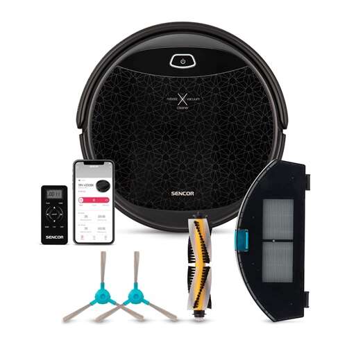 Sencor SRV 4200BK Staubsaugerroboter mit Zubehör