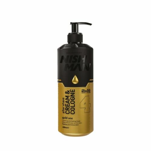 Nishman 2in1 krém és borotválkozás utáni víz Gold One 400ml 166310215 - Arcszesz és aftershave