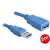 DeLOCK USB 3.0 A to A cable, 2m, blue
