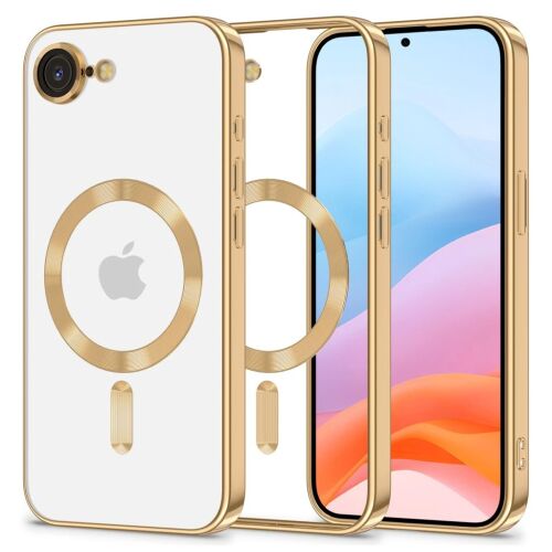 TECH-PROTECT MAGFLEX MAGSAFE iPhone 16e/17e készülékhez tok fényes arany 153623371 - Tech-Protect