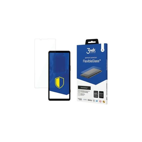 3MK FlexibleGlass hibrid kijelzővédő Sony Xperia 5 V készülékhez 153629891 - Kijelzővédő fólia