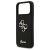 Guess Silicone Big 4G Script tok iPhone 17 Pro Max készülékhez fekete 153630911