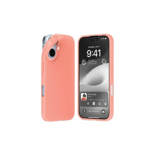 Mercury Soft iPhone 16 készülékhez 6.1" rózsaszín 153641421 - Mercury
