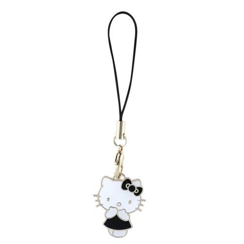 Hello Kitty fekete ruhás telefon charm - Hello Kitty