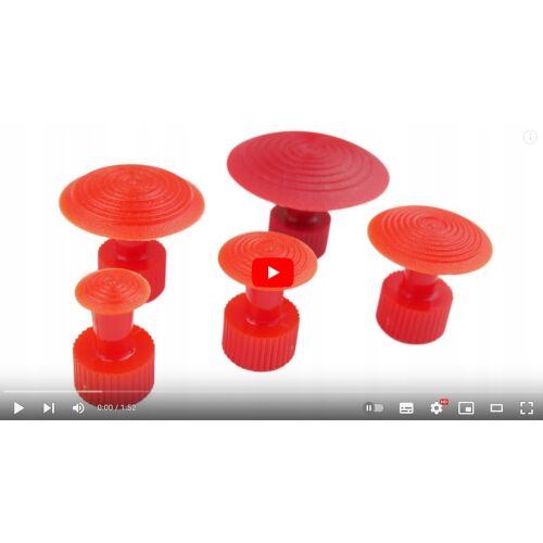 PDR ADAPTEREK 16 mm horpadás eltávolításhoz ADAPTER ragasztós javításhoz 10 db