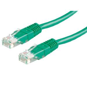 ROLINE UTP Cat.5e 10m hálózati kábel Zöld Cat5e U/UTP (UTP) 44067445 