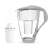 Carafă filtrantă Dafi Crystal Classic 2L cu filtru, alb și gri