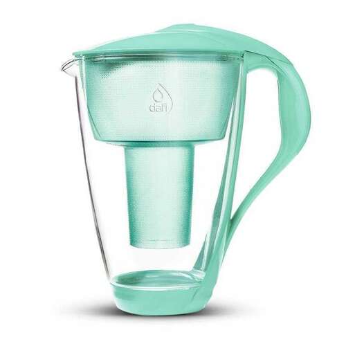 Dafi Wasserfilterkanne Glas 2l grün 928285