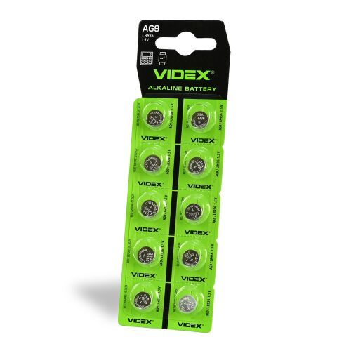 VIDEX AG9/LR936 alkáli elem BLISZTER 10 db.