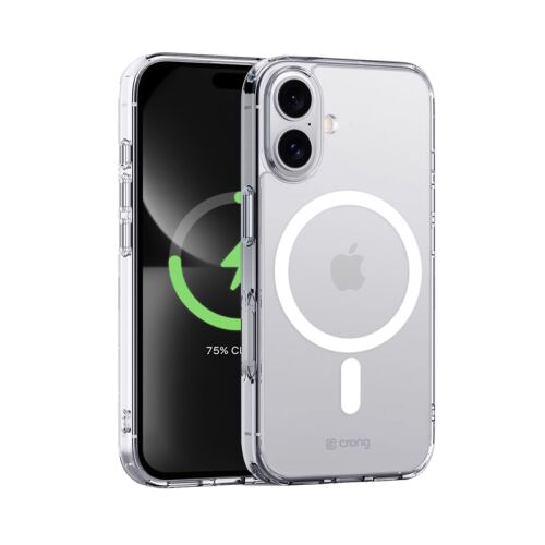 Crong átlátszó MAG tok - iPhone 16 Plus MagSafe tok (átlátszó) 153691201 - Telefontok