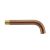 Kifolyócső falsík alatti csaptelephez Rea Lungo 16 cm Brushed Copper 153703507