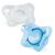 Két Chicco PhysioForma Mini Soft 0-2 hónapos cumi kék és fehér színben