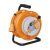 Orange cable reel with black stand, Somogyi HJR 24-30