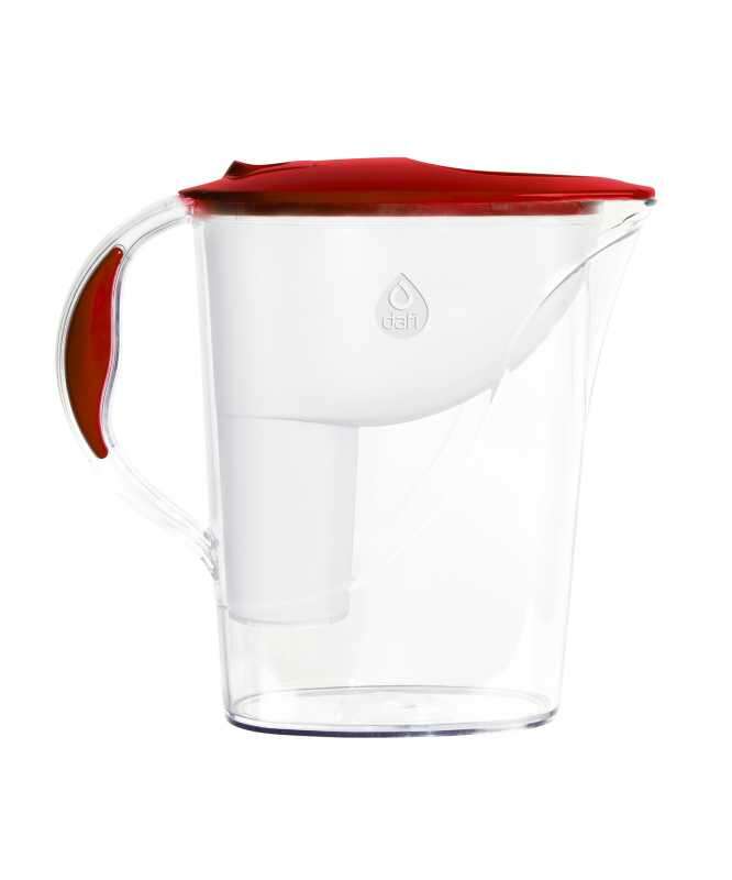 Dafi Vízszűrő kancsó 2,4 l piros 925314