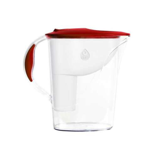 Dafi water filter pitcher, 2.4 liter, red, 925314