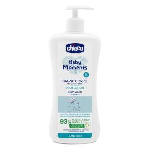 Chicco Baby Moments Protection Body Wash, 750 ml, no-tears, with Calendula and Vegetable Glycerin, 93% natural origin formula, dermatologically and ophthalmologically tested, baby skin - Bath Product