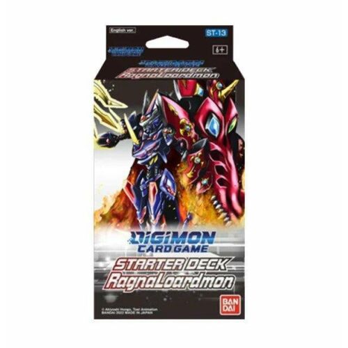 Digimon kártyajáték - RagnaLoardmon ST13 kezdő pakli csomagolása - Bandai