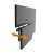 Sbox LVW02-46F Videowandhalterung mit einstellbarem Abstand