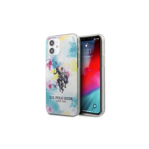 US Polo USHCP12SPCUSML iPhone 12 mini 5,4” készülékhez tok Tie & Dye Collection többszínű 153727141 - Telefontok