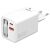Közelkép a 4smarts 65W GaN töltő portjairól, USB-C és USB-A