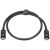 Akyga AK-USB-33 0.5m Thunderbolt 3 USB-C kábel, fekete